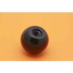 rukojeť kulová černá M  4 x 16       DIN 319C/termoplast
